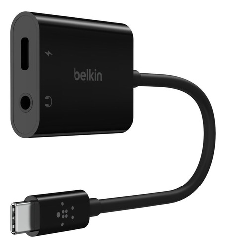 Belkin Rockstartm 3.5mm Audio Con Adaptador De Carga Usb-c I