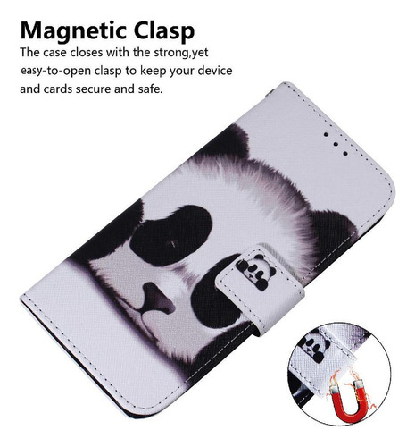 Funda Abatible For Honor X7b Pu Cartera De Cuero Pintado