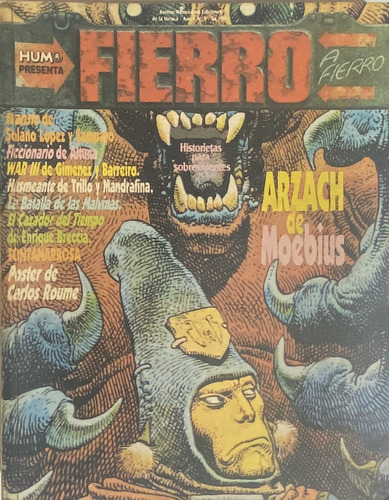 Fierro Nº 5 Revista Historietas, 1era Época Ficcionario, Ej2