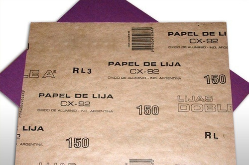 Papel De Lija Rubí Doble A Pack X 15un.todos Los Granos