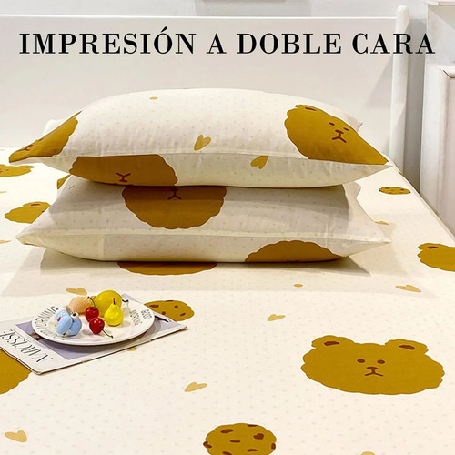 2 Fundas De Almohada Protectoras De Algodón Para Niños