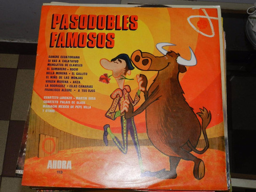 Vinilo 2254 - Pasodobles Famosos - Varios Inter. Microfon