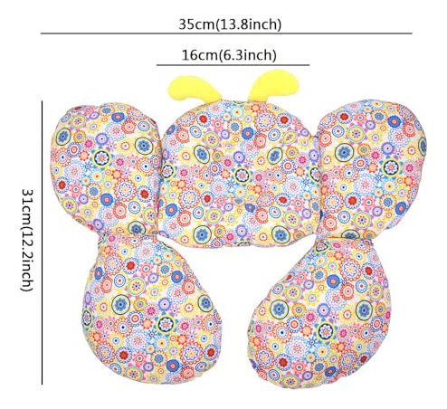Almohada De Viaje Para Bebé Jitejoe, Almohada De Apoyo Para