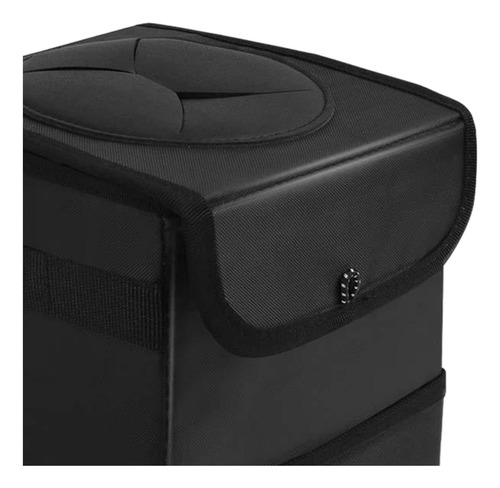 Cubo De Basura Para Coche Con Tapa, Contenedor De Basura,