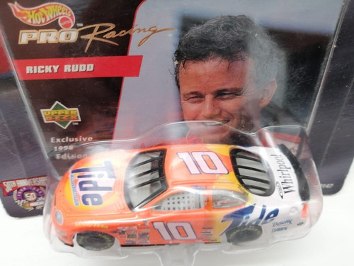 Hot Wheels Nascar 1998 Tide #10 Ricky Rudo 1:64 Naranja (Usado)