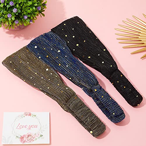 6 Diademas Bling Para Mujer, Diademas Bling Boho, Con Lentej