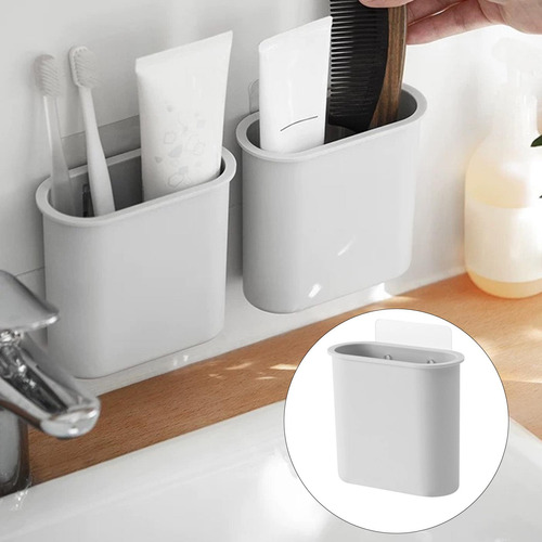 Soporte Multiusos Para Cepillos De Dientes De Gran Capacidad