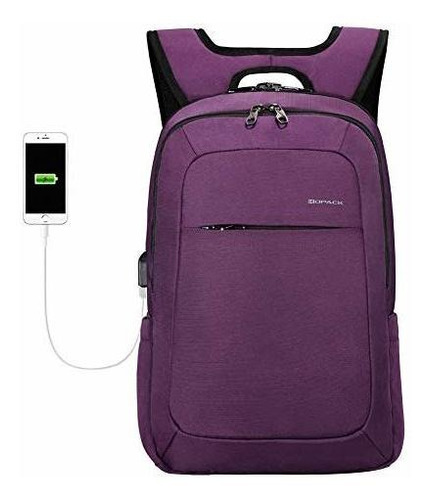 Kopack Mochila Delgada Para Computadora Portátil Para Mujer 