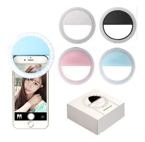 Aro Luz Led Selfie Celular Tablet Pc  Anillo 8.5 Cm