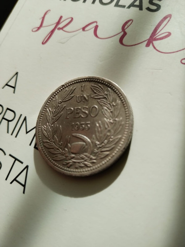 Moneda 1 Pesos Chile 1933