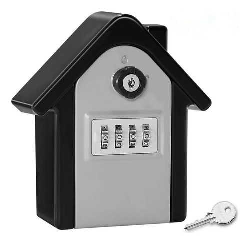 Loboo Idea Key Lock Box Montaje En Pared, Caja De Almacenami