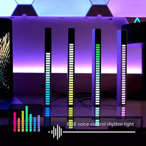 Barras De Luz Rgb De Ritmo Musical Luz Ambiental Led