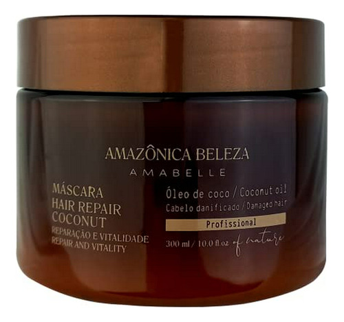 Amazonica Beleza Reparación Capilar Con Mascarilla De Coco (