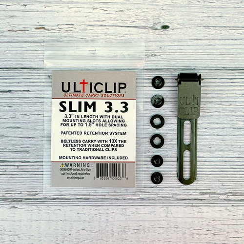 Imagen 1 de 6 de Ulticlip Slim 3.3 Clip Para Holster