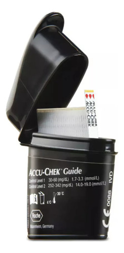 Accu-chek Guide Tiras Reactivas 50 Unidades Blanco