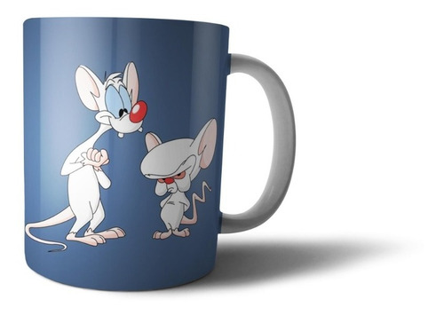 Taza De Cerámica - Pinky Y Cerebro 