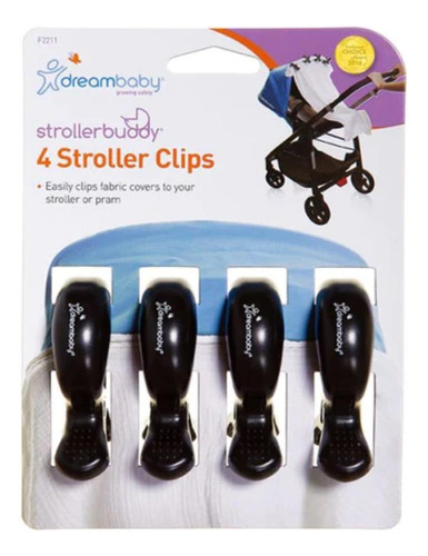 Clips Negro Para Coche Dreambaby