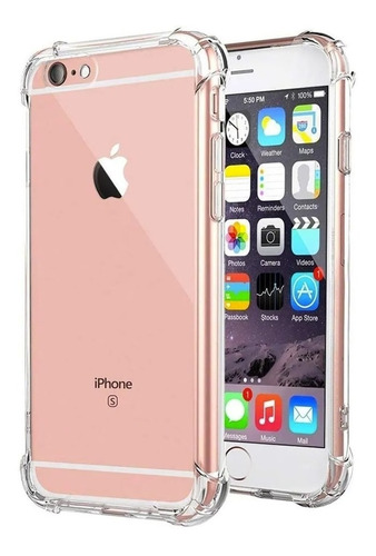 Funda Transparente Para iPhone 7 8 7 Plus 8 Plus + Glass 11d