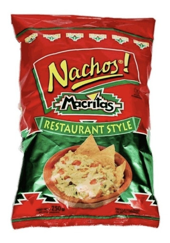 Nachos Macritas Restaurant Pack Por 10 Paquetes De 250g 