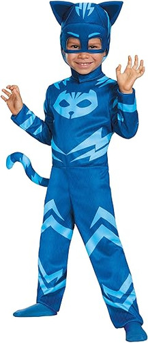 Catboy Disfraz Para Niños 3 4t Azul