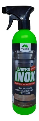 Multiuso Limpa Inox Instantâneo Brilho Proteção Maxbio 500ml