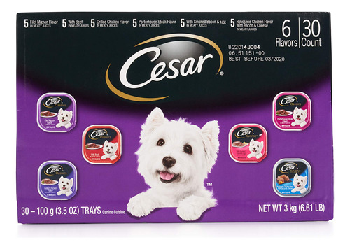 Alimento Humedo Para Perros Cesar Canine Cuisine Con Zumos D