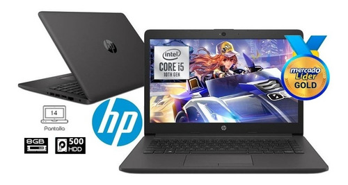 Imagen 2 de 7 de Laptop Portatil Hp Core I5 10ma Disco Hdd 500gb/8gb/14 Iva