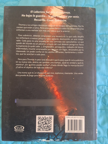 Maze Runner 2: Prueba De Fuego (Usado)