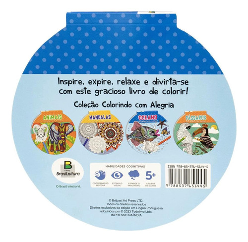 Colorindo Com Alegria - Oceano - Todolivro
