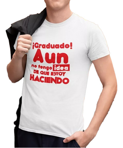 Playera Personalizada Graduaciones - Graduado - Anli