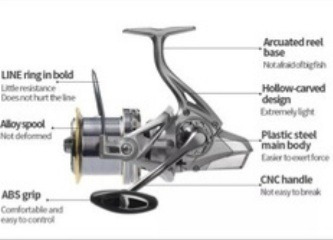 Imagen 7 de 10 de Carrete De Pesca Shimano 8000