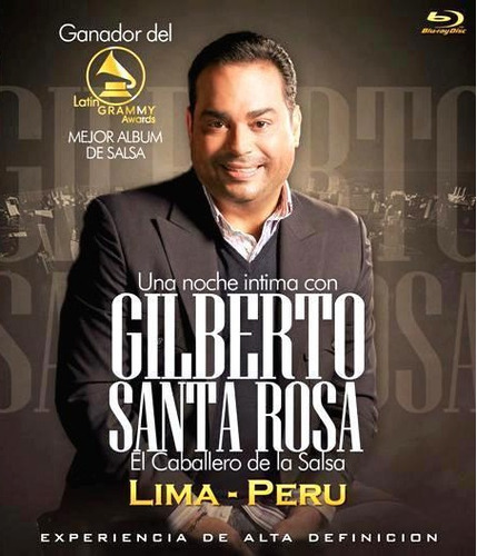 Gilberto Santa Rosa Una Noche Intima En Vivo Dvd