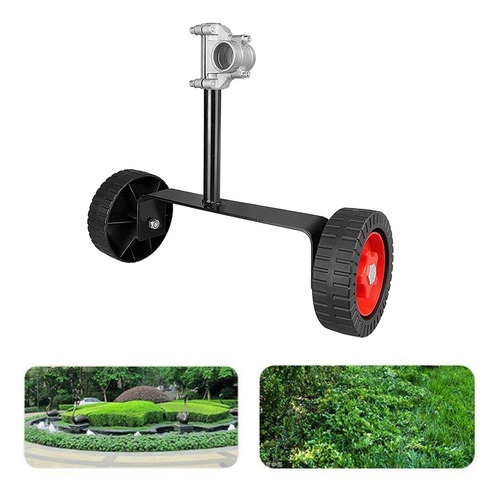 Trimmer Soporte Ruedas Portátil Se Adapta A Eje De 28 Mm.