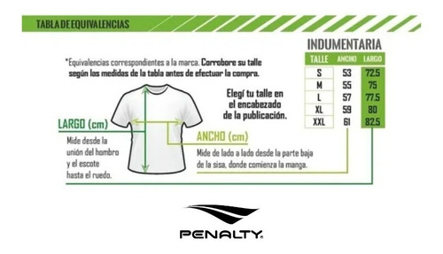 Imagen 3 de 5 de Remera De Entrenamiento Penalty Performance Sport