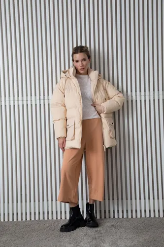 Campera Invierno Ojo Rojo Abrigada Mujer Melisa