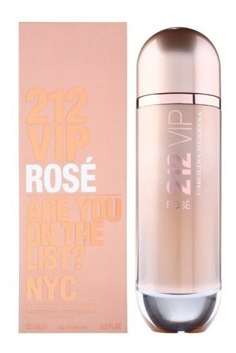 Perfume 212 Vip Rose 125ml (100% Original)