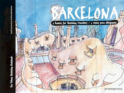 Libro Barcelona 5 Routes For Sketching De Bartolome Jordina
