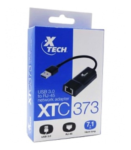 Adaptador De Red Usb 3.0 A Rj45 Xtech Xtc-373