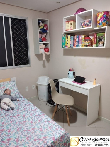 Imagem 12 de 14 de Apartamento 3/4, Gran Ville Das Artes, Lauro De Freitas