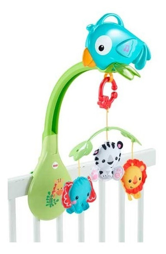 Fisher-price Móvil Para Bebés Musical 3 En 1 Amigos