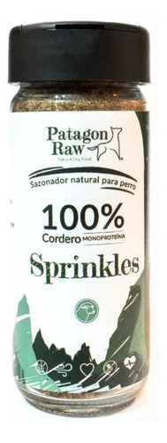 Patagon Raw Perro Sprinkles Sazonador Sabor Cordero 60gr