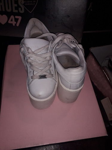 Zapatillas Plataforma 47street Talle 35