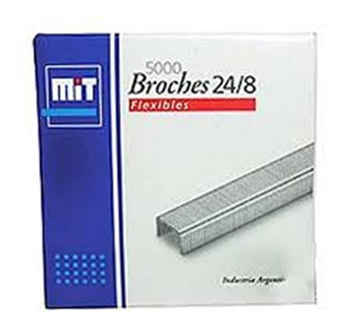 Broche Mit 24/8 X5000 Reforzados - Caja 5000 Broches Grandes