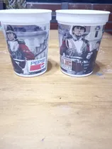 Comprar Antiguo Lote 2 Vasos Plásticos Pepsi Indiana Jones The Young