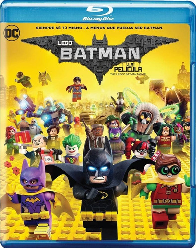 Lego Batman La Película Blu Ray + Dvd Película Nuevo