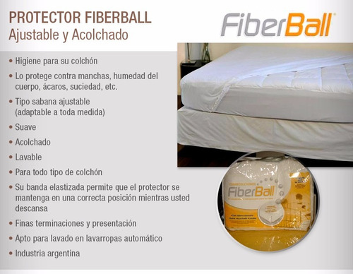 Imagen 2 de 3 de Protector De Colchon 1.40x1.90 Mtrs Ajustable 2 1/2 Pza