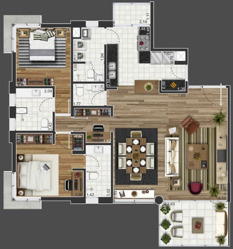 Imagem 7 de 9 de Apartamento Residencial Para Venda, Vila Progredior, São Paulo - Ap8365. - Ap8365-inc