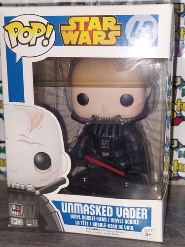 Funko Pop Unmasked Vader #43 Star Wars Original (Usado)