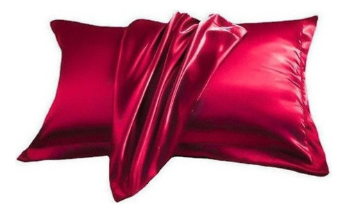 2pcs Funda De Almohada De Seda Pura Suave De Mora Cubre