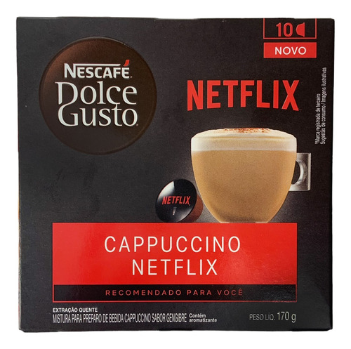 Cappuccino Em Capsula Nescafé Dolce Gusto Exclusivo Netflix